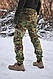 Військові штани піксель чоловічі тактичні брюки з високою міцністю зі вбудованими наколінниками ЗСУ піксель ріп стоп - фото 4 - id-p2771075318