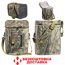 Термосумка для пікніка термосумка для їжі термосумка для обідів ізотермічна Adventure Outdoors Extreme 30L камуфляж
