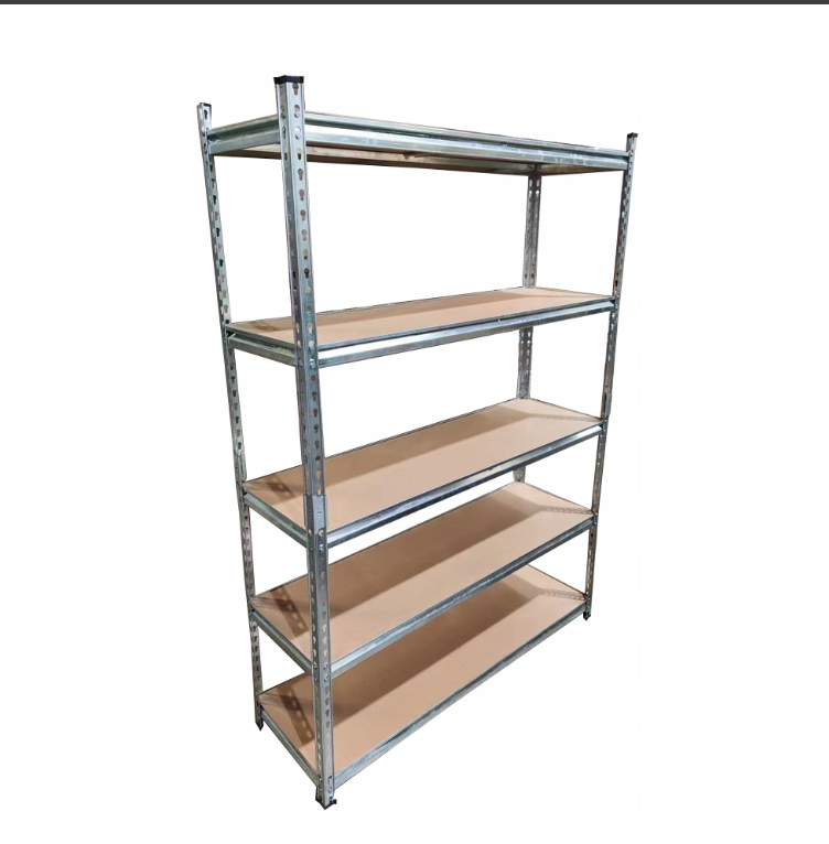 Металевий стелаж для зберігання Mirpol 180 x 100 x 60 см, макс. 300 кг на полицю, фото 1