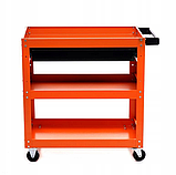 Майстерський візок для інструментів з висувним ящиком Kraft & Dele KD366, фото 2