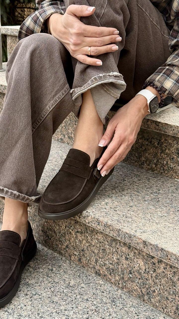 Клоги шоколадні, жіночі, фото 1