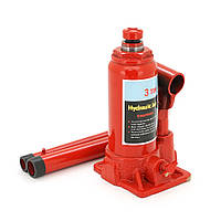 Домкрат гідравлічний 3т, висота підхоплення 180мм, висота підйому 340мм
