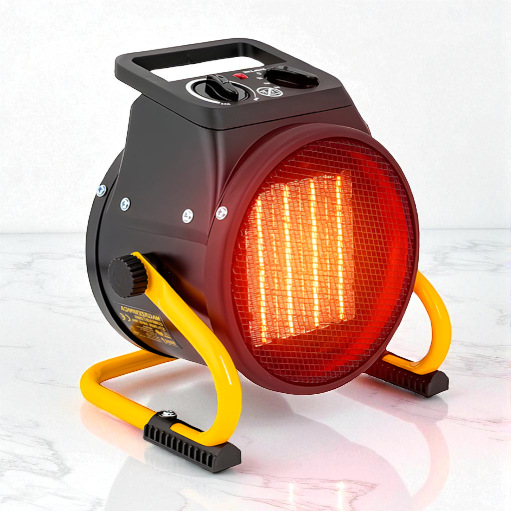 Тепловентилятор електричний VOLT POLSKA 1000/2000 Вт електричний міні обігрівач керамічний нагрівач, фото 1