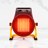 Тепловентилятор електричний VOLT POLSKA 1000/2000 Вт електричний міні обігрівач керамічний нагрівач, фото 5