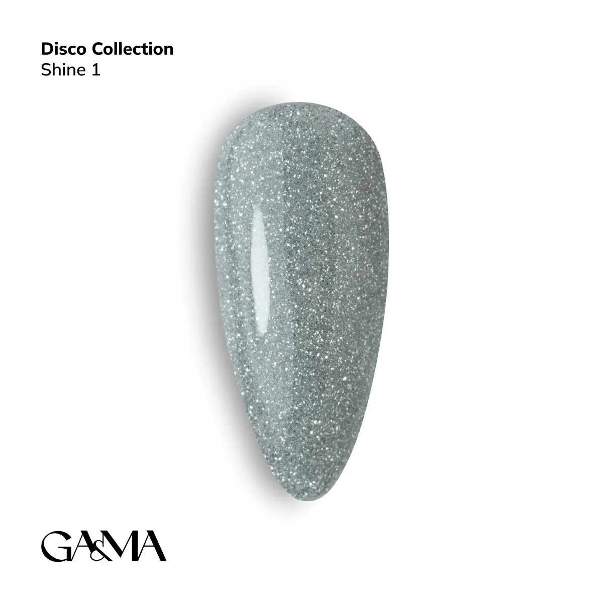 GA&MA Shine 001 гель лак, 10 мл