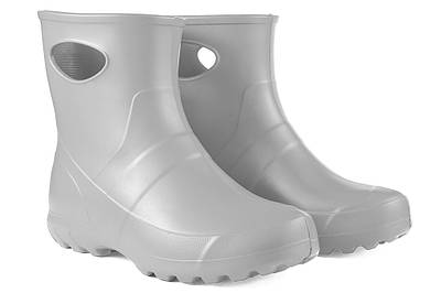 Жіночі гумові чоботи з пінки Lemigo Garden 752 сірі 41