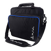Сумка для ігрової консолі PS4, нейлонова, чорна, 32x13x31см