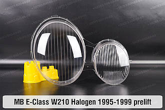 Скло фари Mercedes-Benz E-Class W210 Halogen (1995-1999) дорест праве