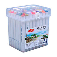 Набір кольорових маркерів Chenyun, 48 штук у наборі.