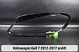 Скло фари VW Volkswagen Golf 7 (2012-2017) дорест праве, фото 2
