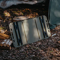 Складаний стіл Naturehike CNK2450JJ025, 60х40 см, алюміній, чорний, фото 3