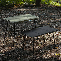 Складаний стіл Naturehike CNK2450JJ025, 60х40 см, алюміній, чорний, фото 5