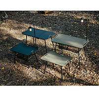 Складаний стіл Naturehike CNK2450JJ025, 80х40 см, алюміній, чорний, фото 9