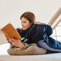 Спальник з капюшоном Naturehike Sunny Day PL02 U450 CNK2550WS028, (3,9°C), правий, коричнево-зелений, фото 8