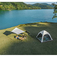 Намет тримісний автоматичний Naturehike Ango CNK2550WS010, L, коричневий, фото 6