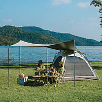 Намет чотиримісний із тентом автоматичний Naturehike Ango CNK2550WS010, сірий, фото 6