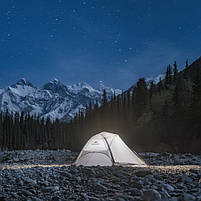 Намет двомісний ультралегкий Naturehike Star River UL CNK2450WS022, сірий, фото 4