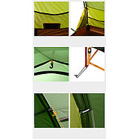 Намет тримісний Naturehike Opalus, UL, NH17L001-L, світло-зелений, фото 9