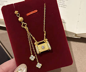 Підвіска Чотирилиста конюшина із Замком Багатства та Процвітання