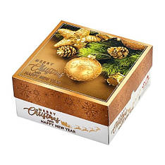 Солодкий новорічний подарунок VIP №66, 1000 г. замовлення від шт.