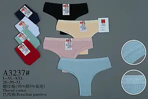 Трусики танго, рубчик. РОСТОВКА, "Uo Kin". Якісні жіночі труси, нижня білизна