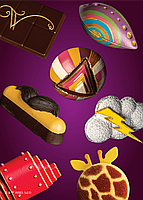 Зубна паста зі смаком шоколаду HiSmile  Wonka Chocolate Toothpaste, фото 2