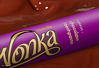 Зубна паста зі смаком шоколаду HiSmile  Wonka Chocolate Toothpaste, фото 3