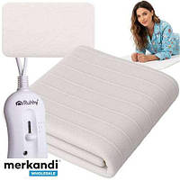 Електрична ковдра Ruhhy 26201, 150x80см, 3 режими, 65 Вт, пульт