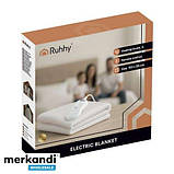 Електрична ковдра Ruhhy 26201, 150x80см, 3 режими, 65 Вт, пульт, фото 2