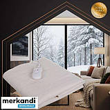 Електрична ковдра Ruhhy 26201, 150x80см, 3 режими, 65 Вт, пульт, фото 3