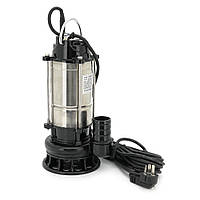 Занурювальний насос, 550W, 220V, до 6 м³/год, підйом до 9 м, 40 мм, нержавіюча сталь + перехідник