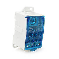 Паралельний розгалужувач-спліттер проводів UKK400, 11 виходів(латунь)4-2,5*10мм2*1-95-185мм2*2-6-35мм2*5-2,5-16мм2,