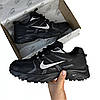 Чоловічі зимові термо кросівки Nike V2K runtekk Gore-Tex Termo Black Найк чорні гортекс теплі, фото 3