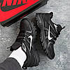 Чоловічі зимові термо кросівки Nike V2K runtekk Gore-Tex Termo Black Найк чорні гортекс теплі, фото 9
