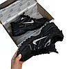 Чоловічі зимові термо кросівки Nike V2K runtekk Gore-Tex Termo Black Найк чорні гортекс теплі, фото 5