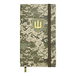 Щотижневик датов. 2026 кишеньк. MILITARY, 85*153, світло-зелений, штуч. шкіра