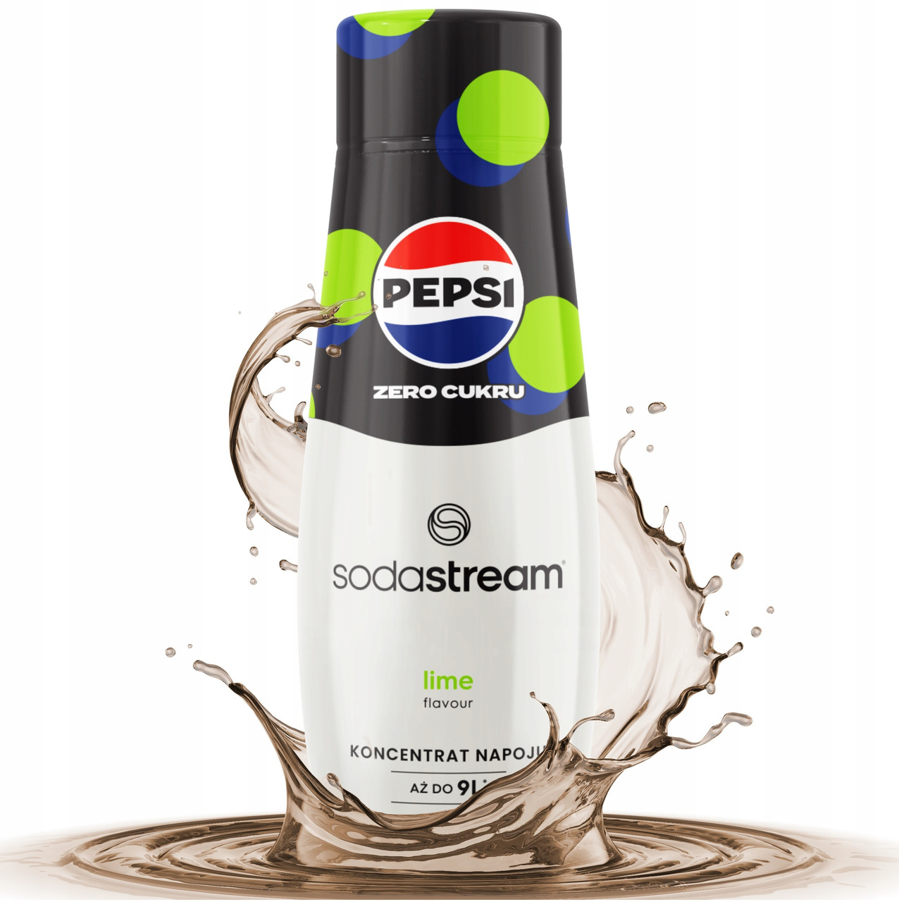 Концентрат Sodastream Pepsi zero cukru lime 440 ml, фото 1