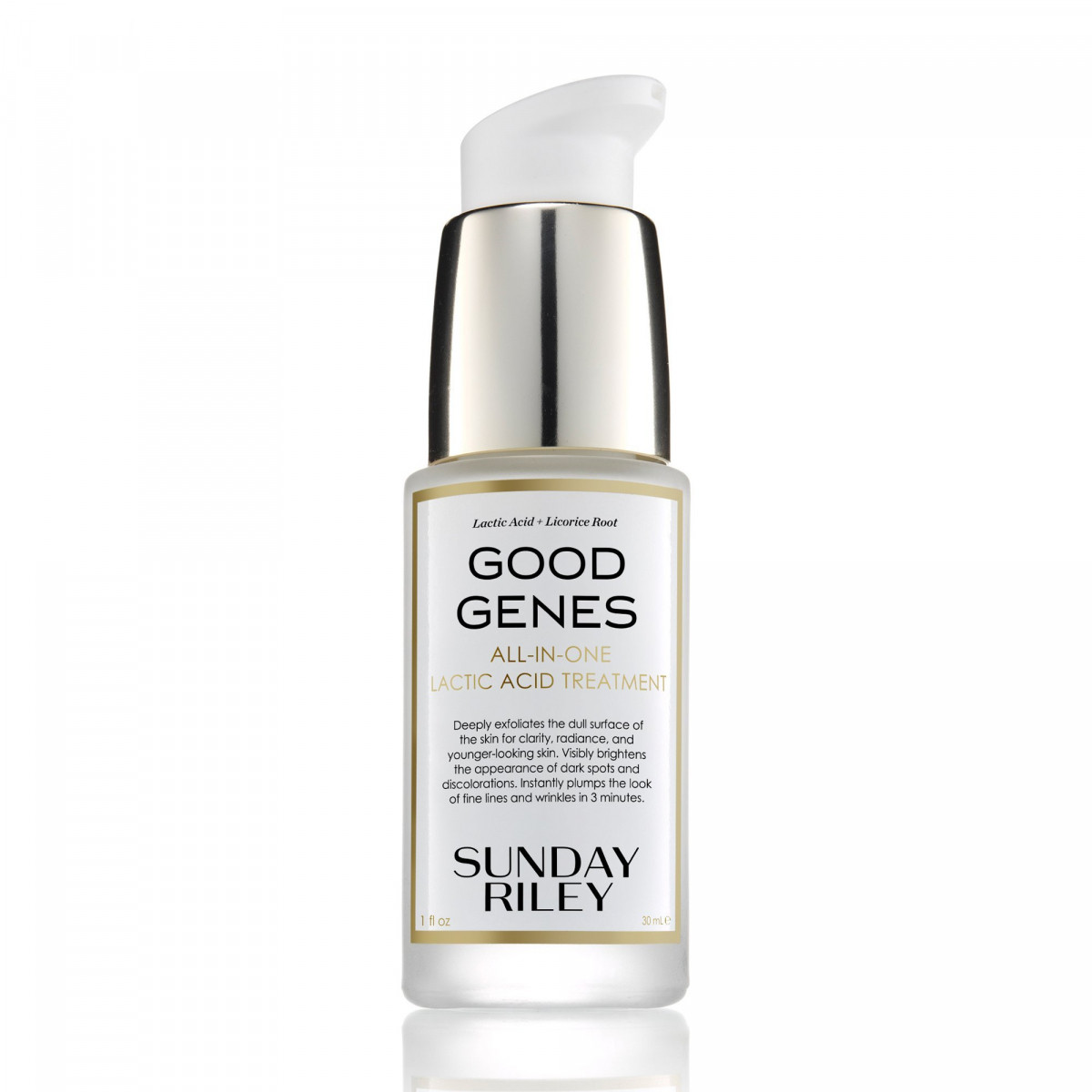 Сироватка з молочною кислотою SUNDAY RILEY Good Genes Lactic Acid Treatment 30 мл, фото 1