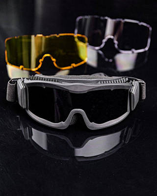 Окуляри маска захисні балістичні з вентиляцією ПП7843