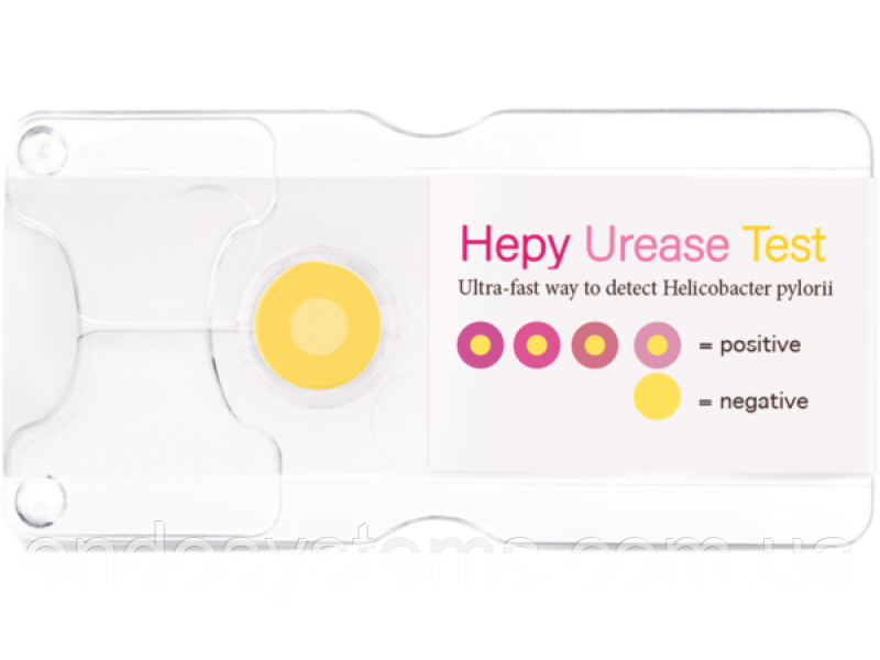 Уреазний сухий експрес-тест на антигени Helicobacter Pylory, фото 1