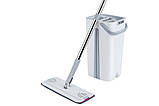 Набір 5 л відро зі шваброю з відтискачем Scratch Cleaning Mop G3 Small швабра стрічка з відром для миття підлоги, фото 2