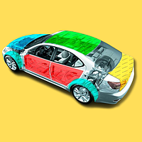 Матеріали для віброізоляції та шумоізоляції автомобіля