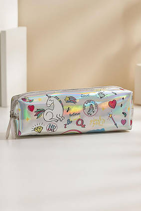 Пенал Косметичка шкільний Єдиноріг у мріях 190*50*45 мм