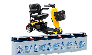 Тяговий акумулятор 60 Вольт, В, V, 22 ah, АН, ач, АКБ, для електричного крісла, інвалідних колясок