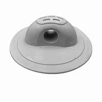 Тримач леєра, основа ø 78 мм, колір сірий, для надувних човнів ПВХ