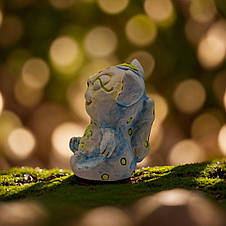 Керамічна фігурка авторська / Статуетка сувенір, декоративний талісман для дому та офісу, фото 2