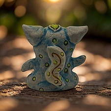 Керамічна фігурка авторська / Статуетка сувенір, декоративний талісман для дому та офісу, фото 3