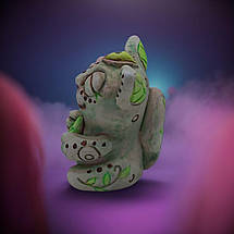 Керамічна фігурка ручної роботи / Декоративна статуетка-талісман для подарунка, дому та офісу, фото 5