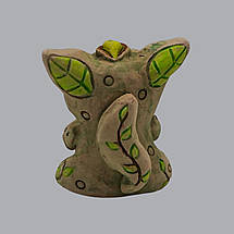 Керамічна фігурка ручної роботи / Декоративна статуетка-талісман для подарунка, дому та офісу, фото 4