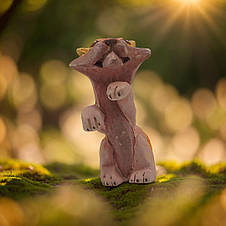 Авторська статуетка керамічна / Фігурка для декору, оригінальний оберіг і декоративний сувенір, фото 3